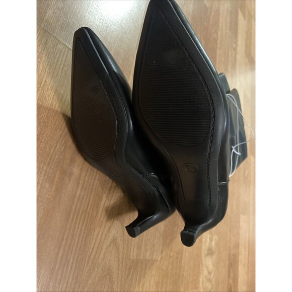 NWT Universal Thread Kendra Tall Dress Boots Kitten Heel Memory Foam Black 5.5 - Picture 10 of 14